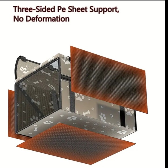 {NEW} Dog or Cat Car Booster Seat 🐾 Pink - Picture 4 of 4